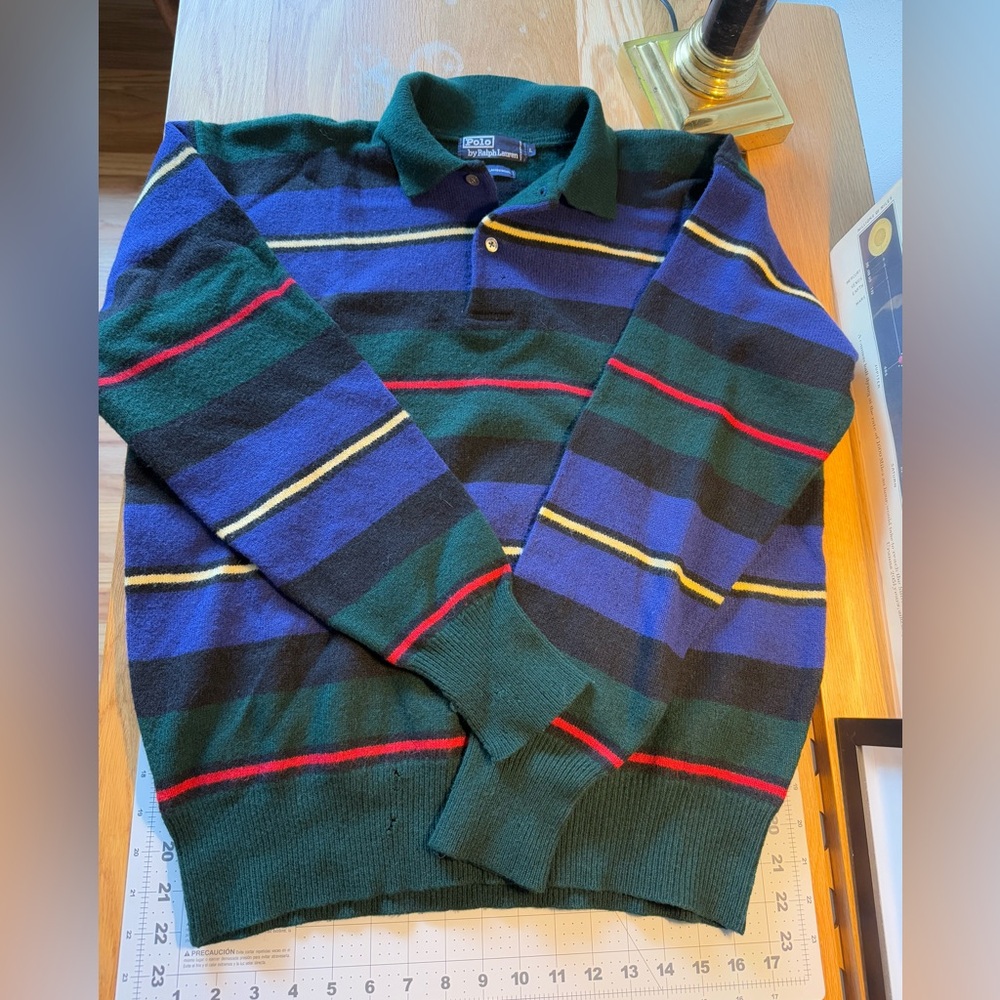 Vintage Ralph Lauren Polo 100% Wool Sweater
